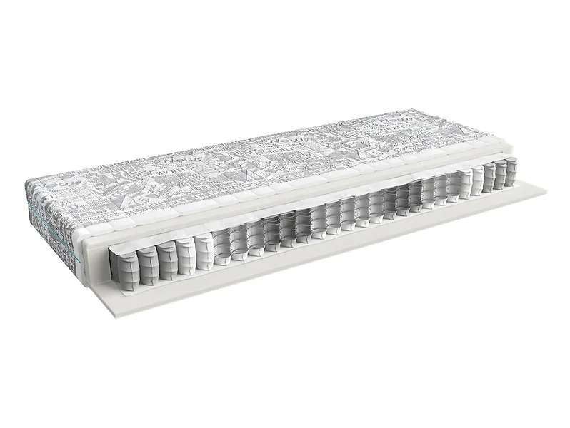 Levně Materac Posito 90 - Black Red White - BRW
