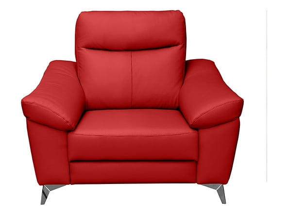 

Křeslo s elektrickým výsuvným sedákem Luna - Black Red White - BRW