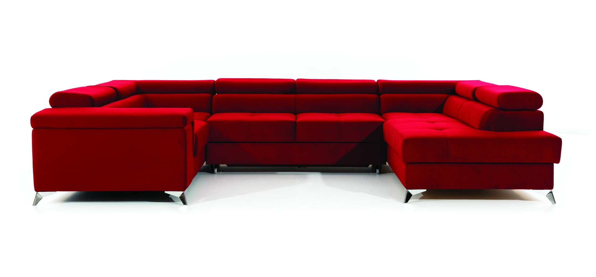 

Rohová sedací souprava pravá pro každodenní spaní s mechanismem rozkládání typu delfín a úložným prostorem na lůžkoviny Thiago - ELTAP