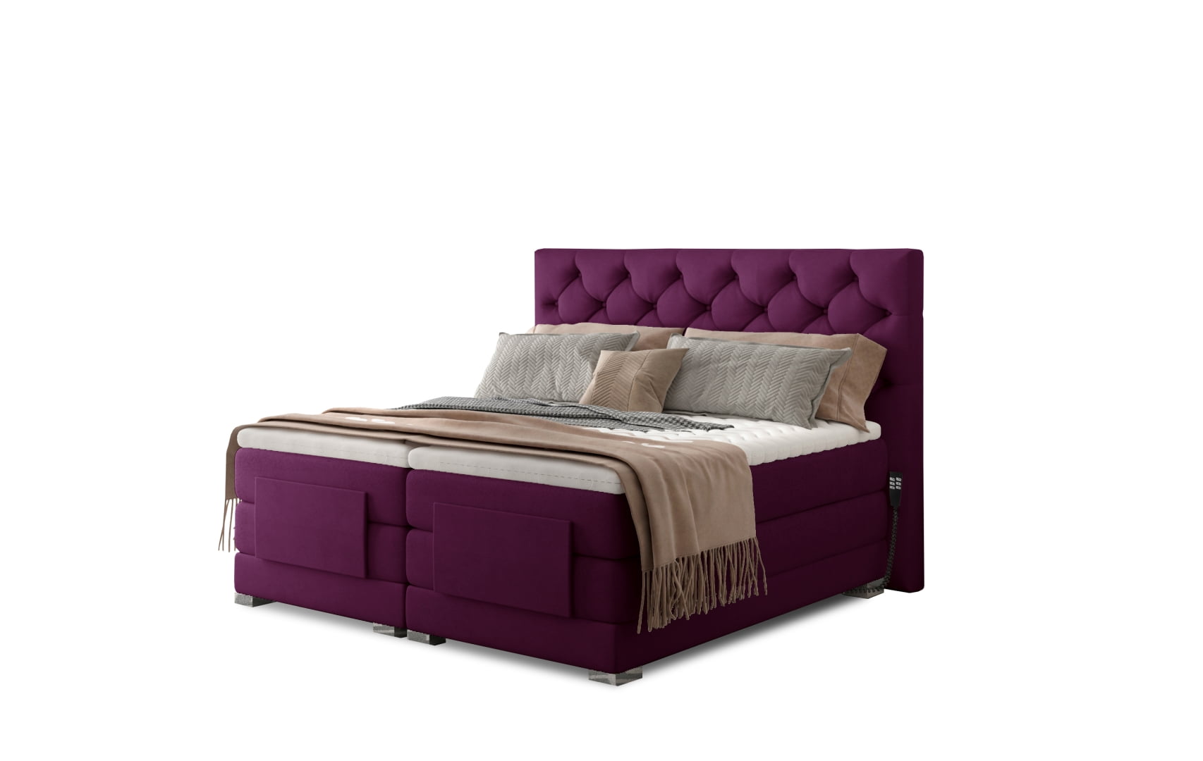 

Postel boxspring 140 Clover s elektrickou relaxační funkcí - ELTAP