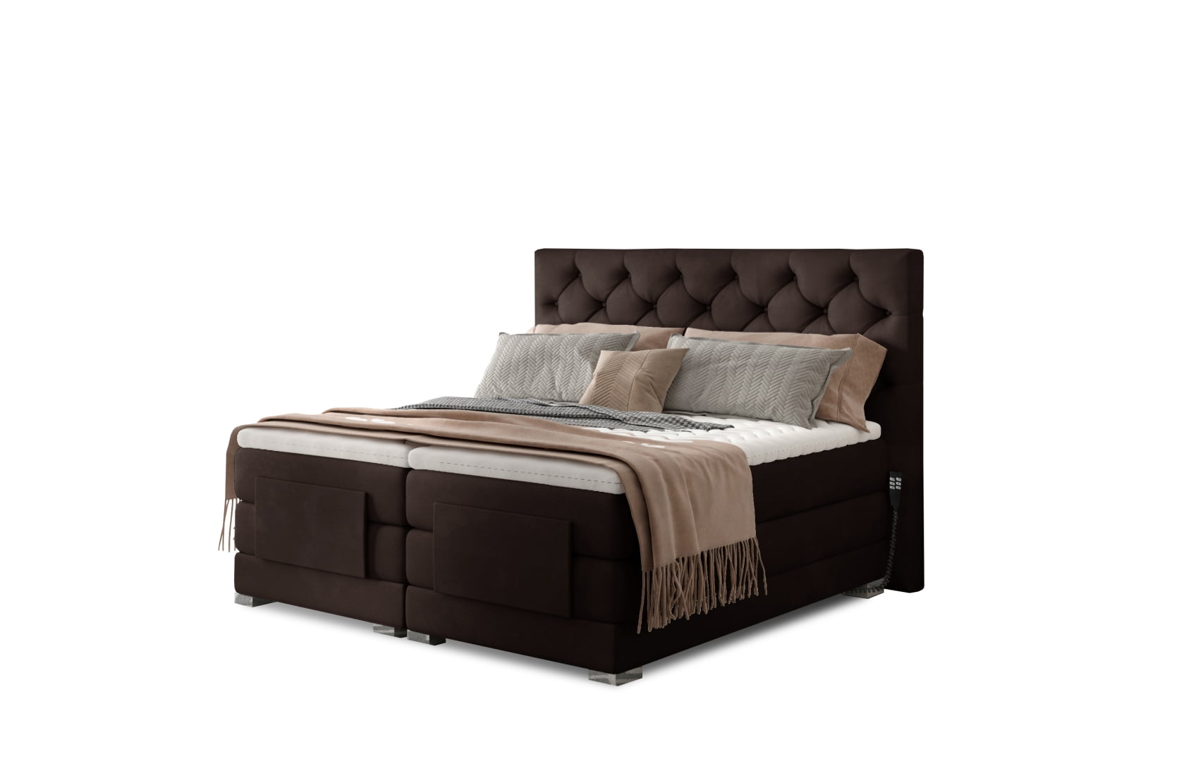

Postel boxspring 140 Clover s elektrickou relaxační funkcí - ELTAP