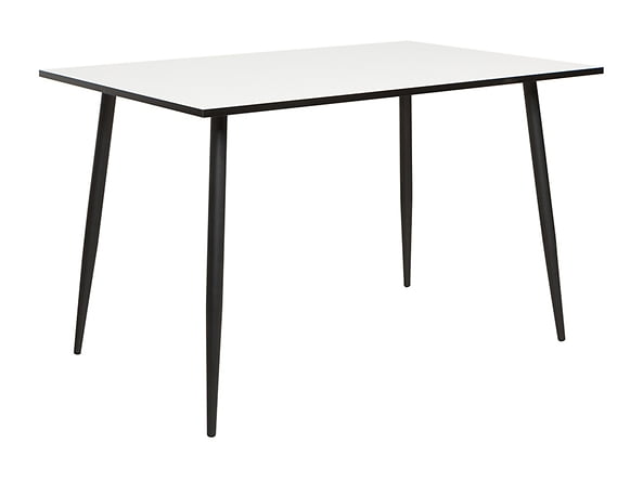 

Univerzální stůl na kovových nohách do jídelny Saldes - Black Red White - BRW