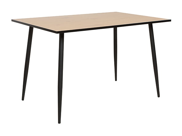 

Univerzální stůl na kovových nohách do jídelny Saldes - Black Red White - BRW