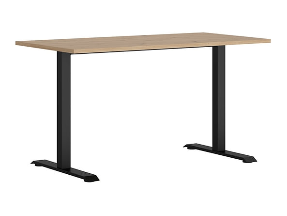

Praktický psací stůl 140 do kanceláře nebo pracovny Space Office - Black Red White - BRW