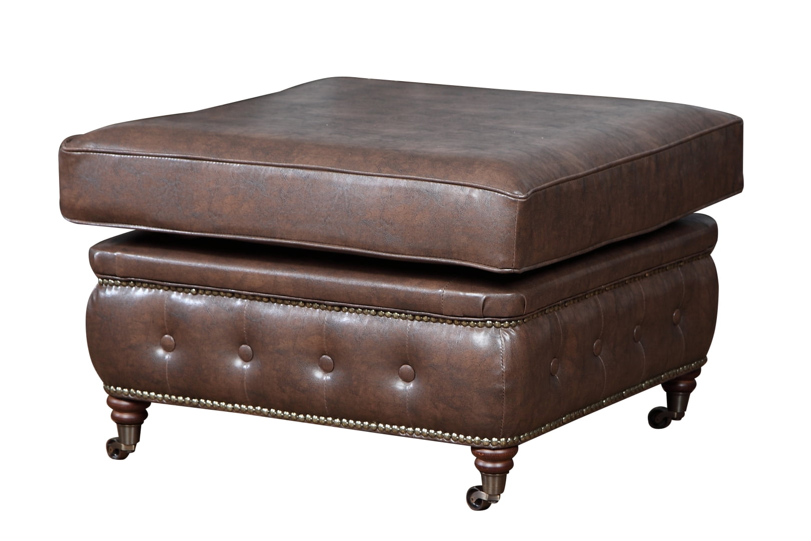 Podnožka Chesterfield Oxford 75x70 - Meble Ropez