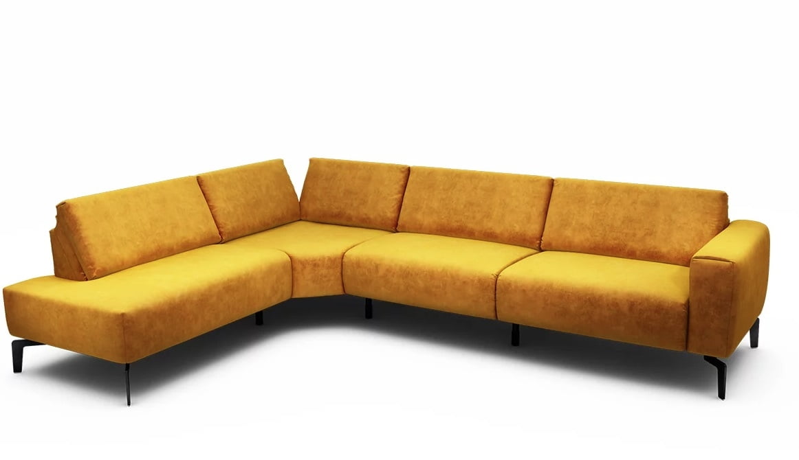 

Velká nerozkládací rohová pohovka Cosy, levá bez úložného prostoru - Sensoo