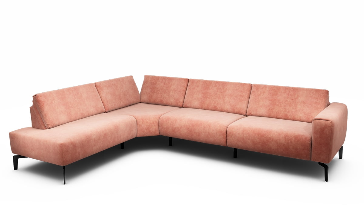 

Velká nerozkládací rohová pohovka Cosy, levá bez úložného prostoru - Sensoo