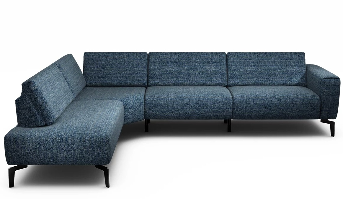 Levně Velká nerozkládací rohová pohovka Cosy, levá bez úložného prostoru - Sensoo