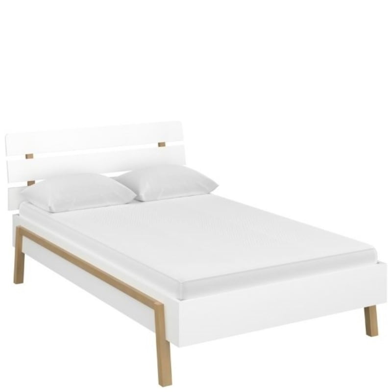 Moderní postel 120 na nožkách do ložnice Belle - Mebelbos