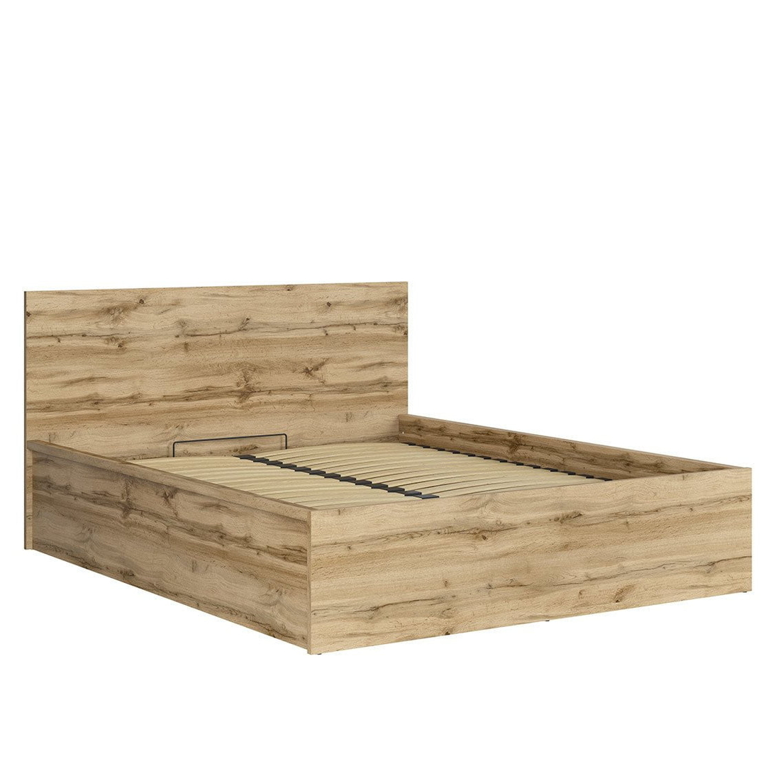 Levně SADA - postel do ložnice Tetrix 160 B a matrace Mimas
 - Black Red White - BRW