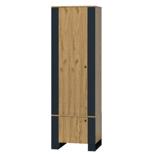 Vysoký regál do obývacího pokoje Wood - Mebelbos