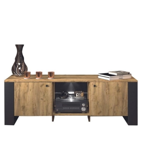 Moderní TV stolek do obývacího pokoje Wood - Mebelbos