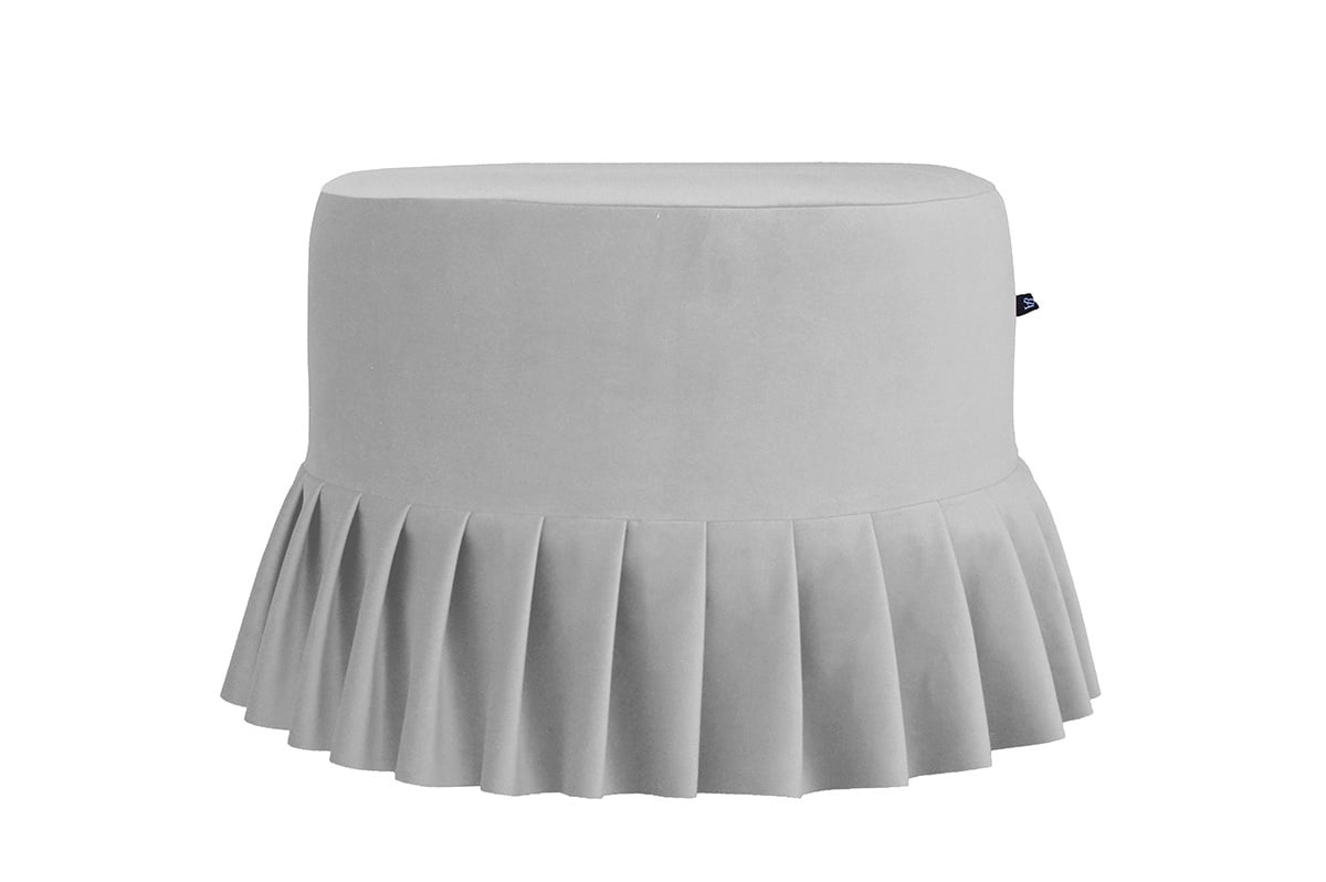 

Elegantní čalouněná podnožka do obývacího pokoje Lolita - Happy Barok
