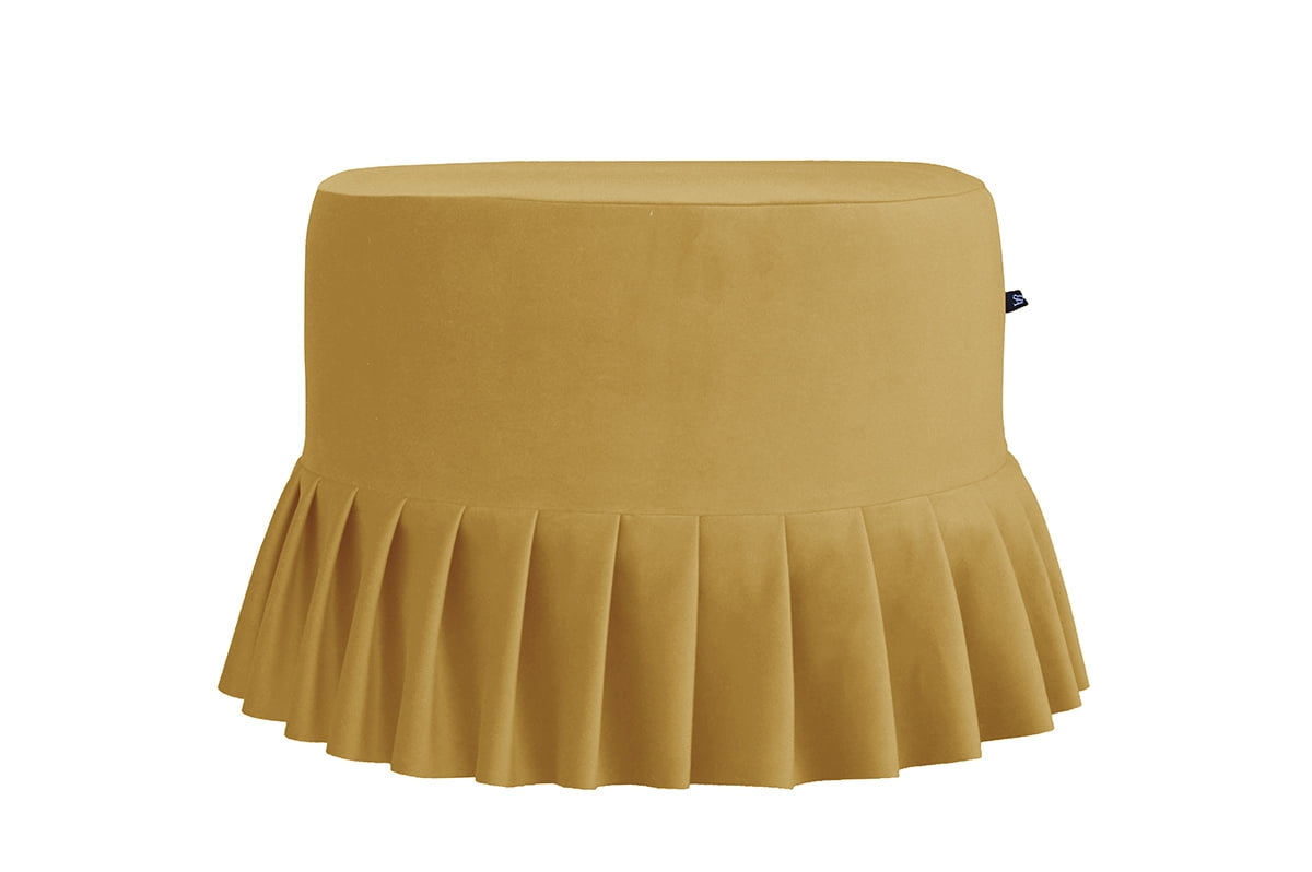 

Elegantní čalouněná podnožka do obývacího pokoje Lolita - Happy Barok