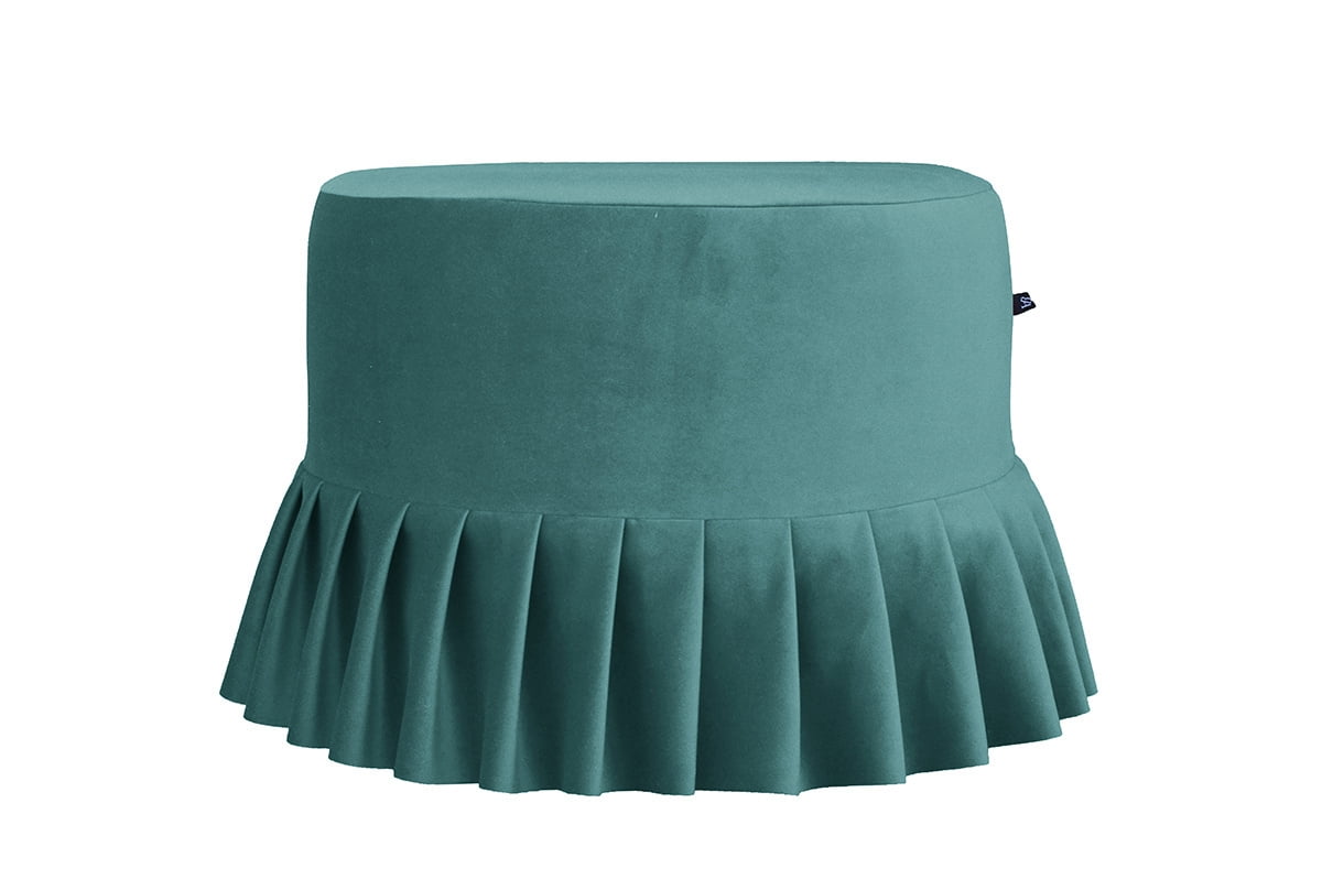 

Elegantní čalouněná podnožka do obývacího pokoje Lolita - Happy Barok