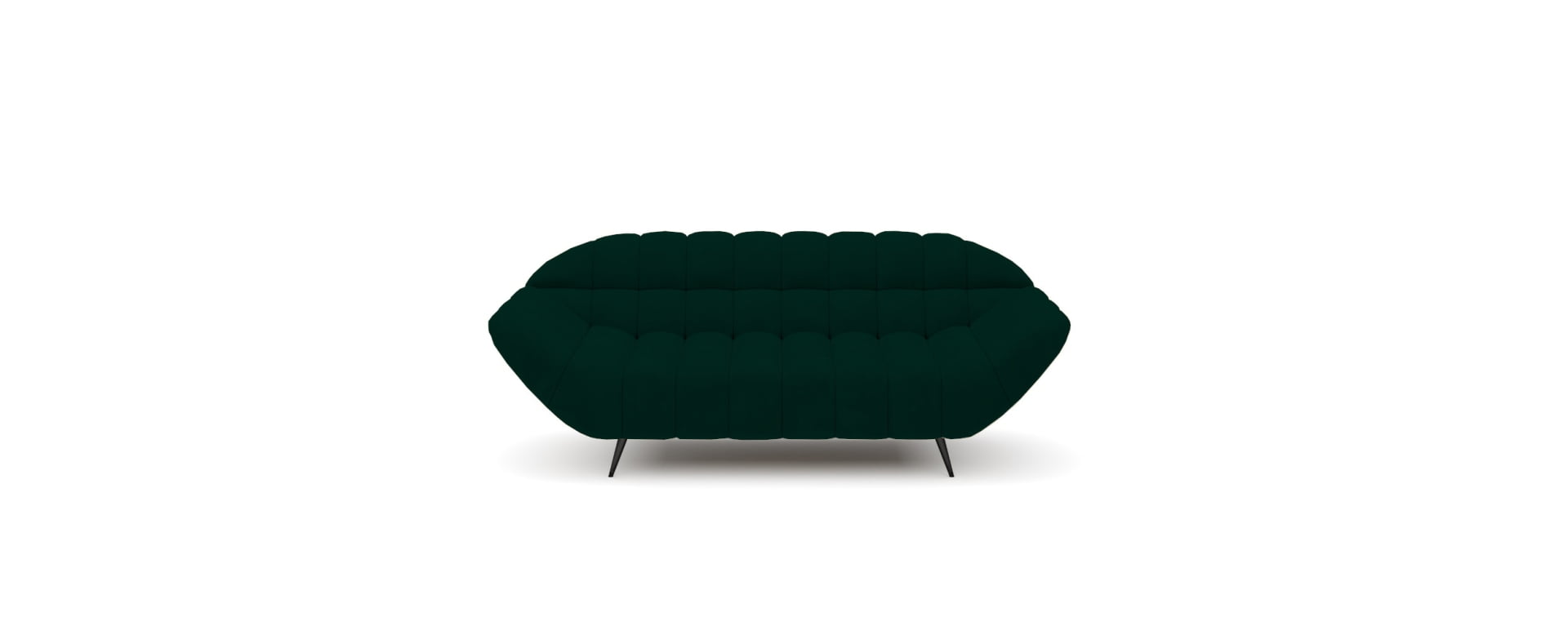 Elegantní 2-místná pohovka do obývacího pokoje Gappa - Wersal