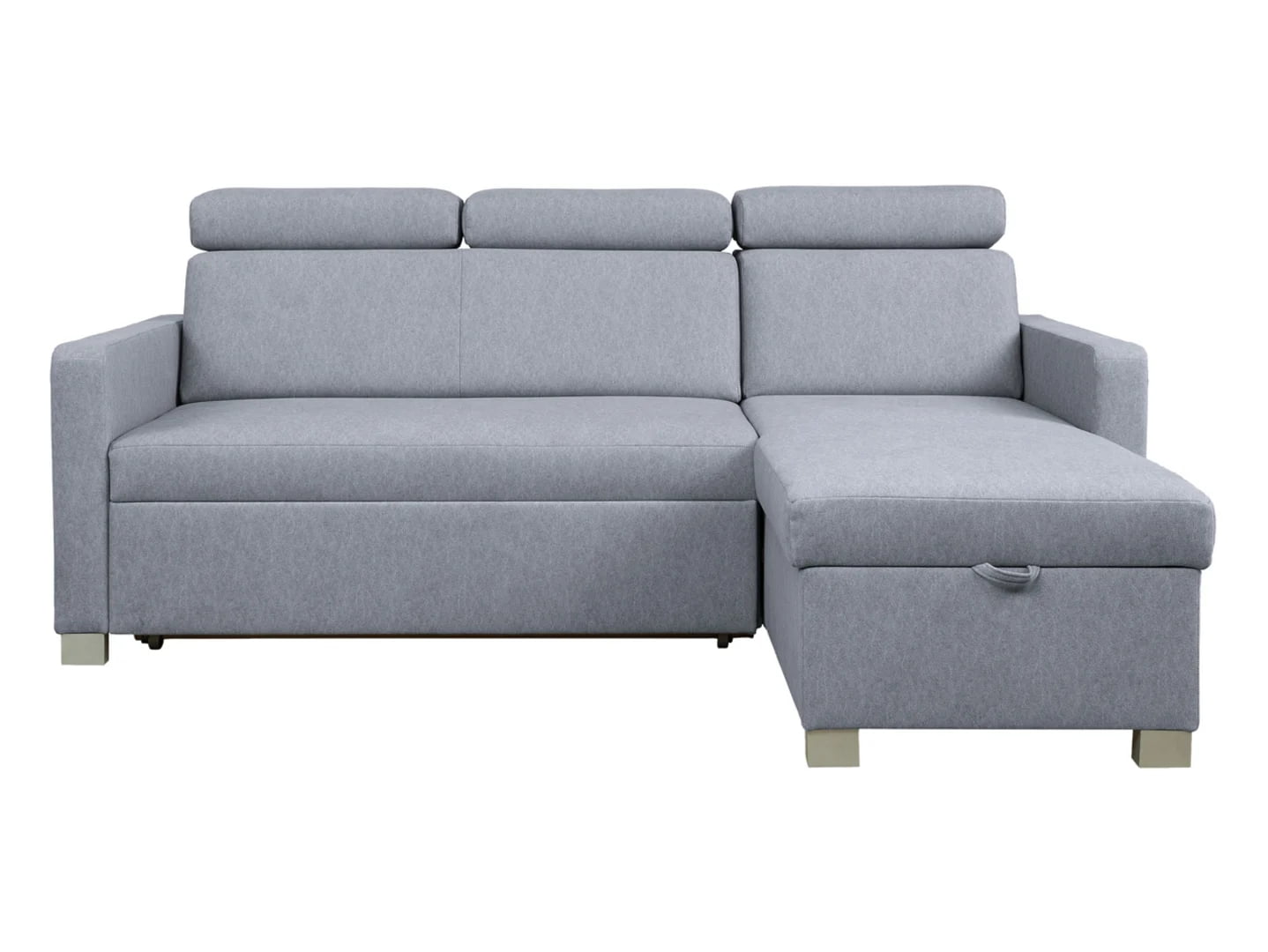 

Rozkládací rohová sedačka Brico levá / pravá s úložným prostorem - Black Red White - BRW