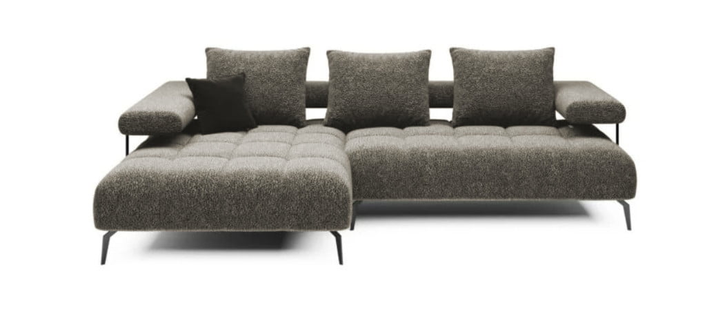 

Rohová sedací souprava levá s elektricky nastavitelnou hloubky sedáku Magnetic Mini - Wersal