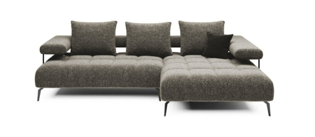 

Rohová sedací souprava pravá s elektricky nastavitelnou hloubky sedáku Magnetic Mini - Wersal