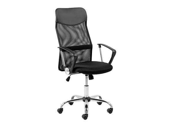 Levně Univerzální otočná židle do kanceláře Alex - Black Red White - BRW