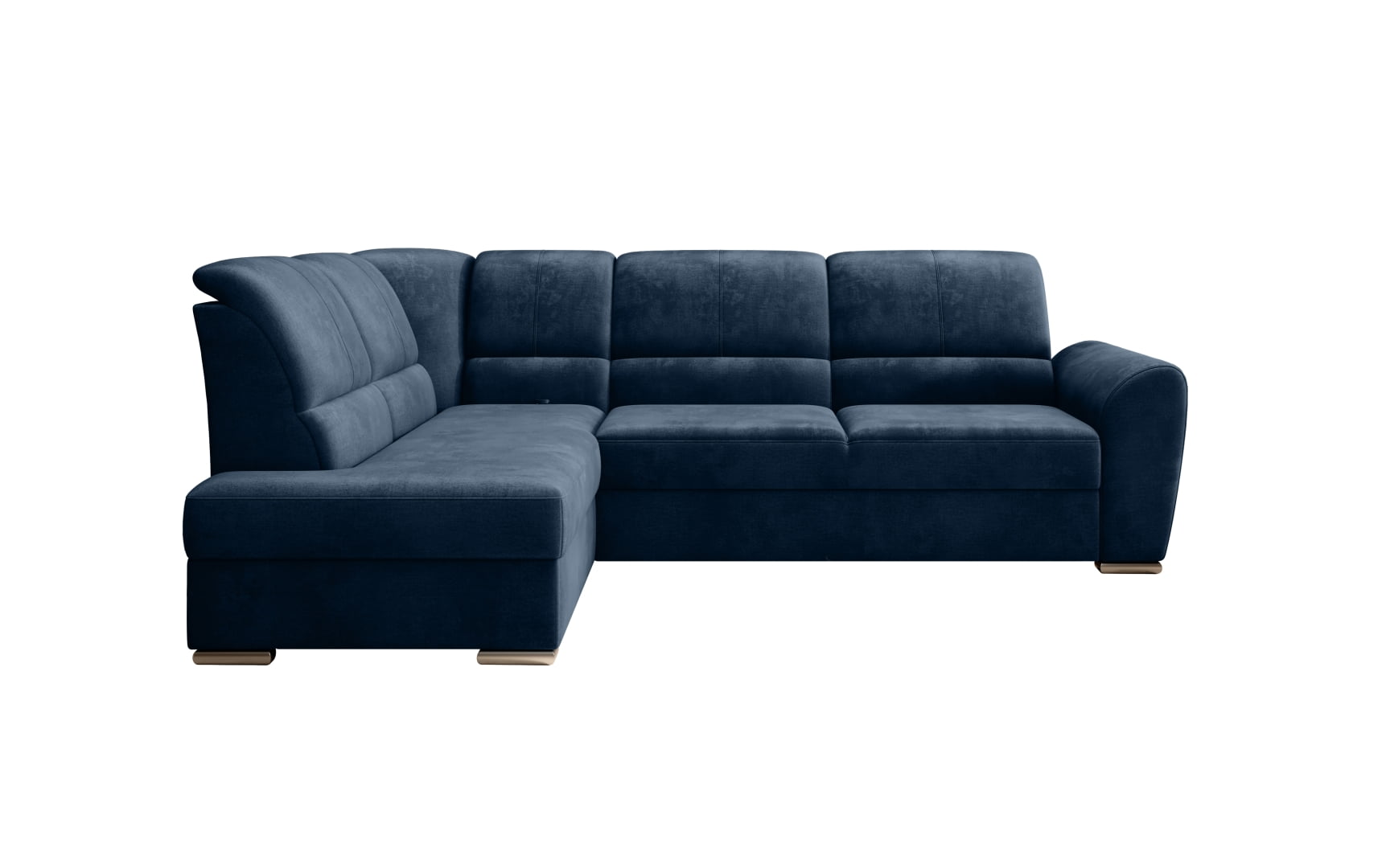 

Rohová sedací souprava levá pro každodenní spaní s mechanismem rozkládání typu delfín a úložným prostorem na lůžkoviny Siber - ELTAP