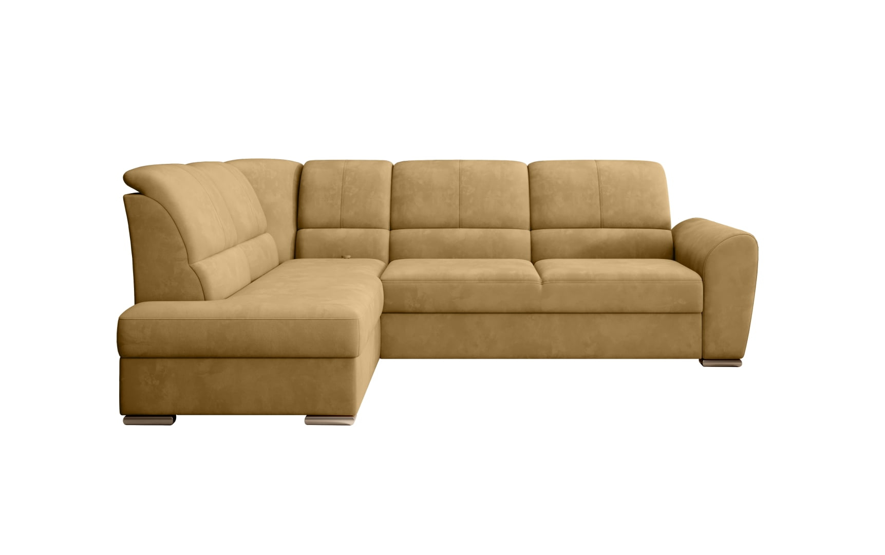 

Rohová sedací souprava levá pro každodenní spaní s mechanismem rozkládání typu delfín a úložným prostorem na lůžkoviny Siber - ELTAP