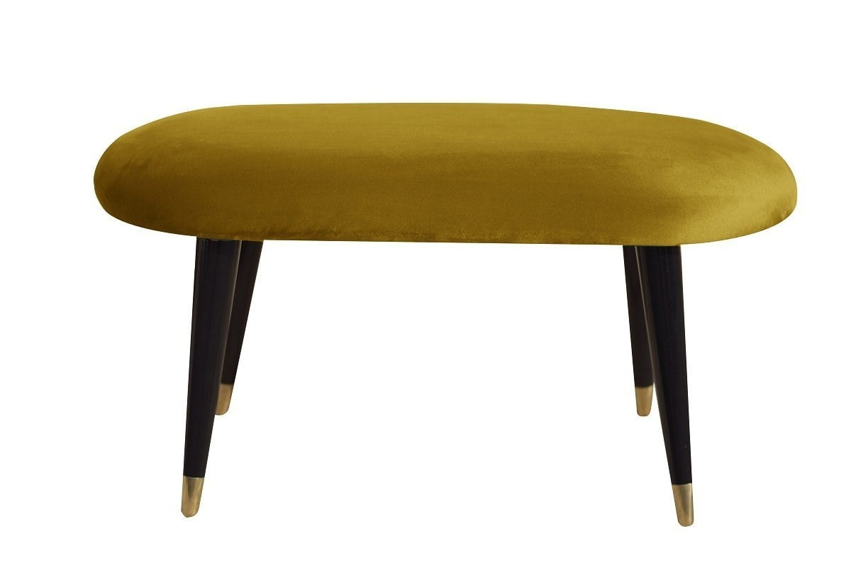 

Elegantní čalouněný taburet do obývacího pokoje 80 Emi velvet - Happy Barok