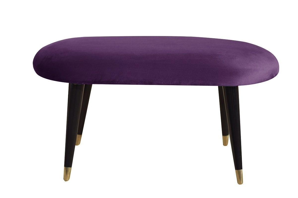 

Elegantní čalouněný taburet do obývacího pokoje 100 Emi velvet - Happy Barok