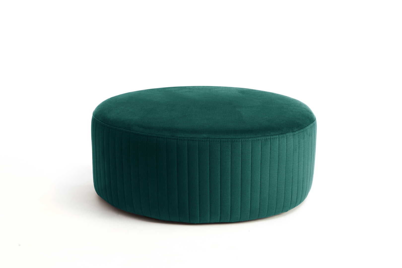 

Kulatá čalouněná podnožka do obývacího pokoje Lara - ELTAP