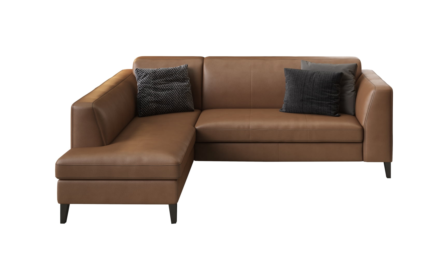 

Rohová sedací souprava levá pro každodenní spaní s mechanismem rozkládání typu delfín a úložným prostorem Avola - Etap Sofa