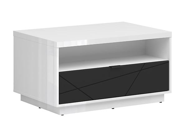

Praktický rozkládací stůl do jídelny Forn - Black Red White - BRW
