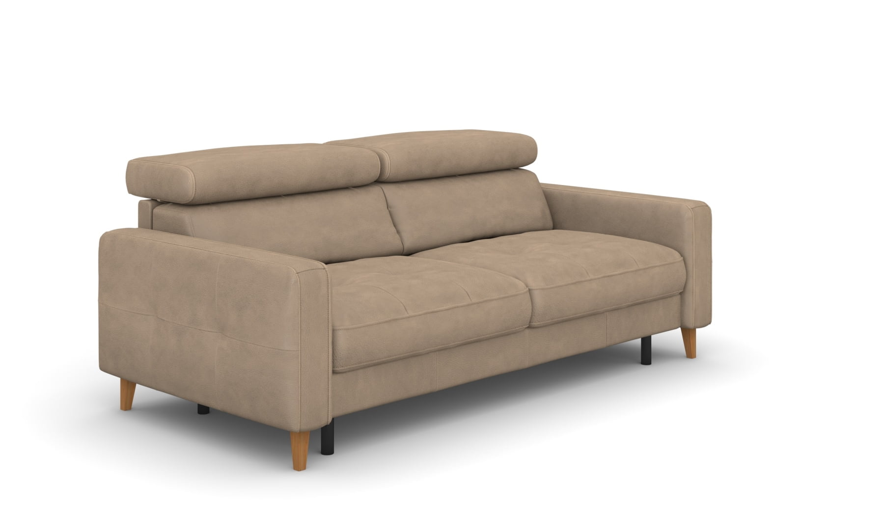 

Elegantní 3-místná pohovka pro každodenní spaní s matrací do obývacího pokoje Goya - Bydgoskie Meble