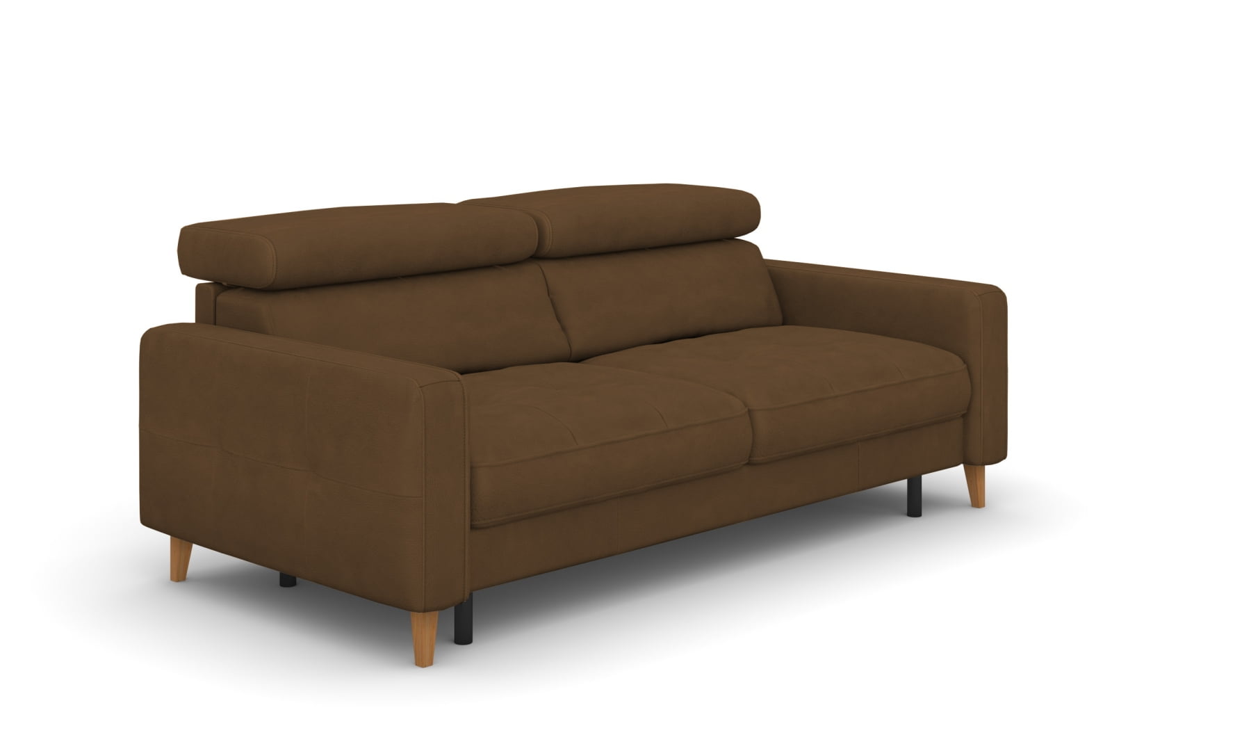 

Elegantní 3-místná pohovka pro každodenní spaní s matrací do obývacího pokoje Goya - Bydgoskie Meble