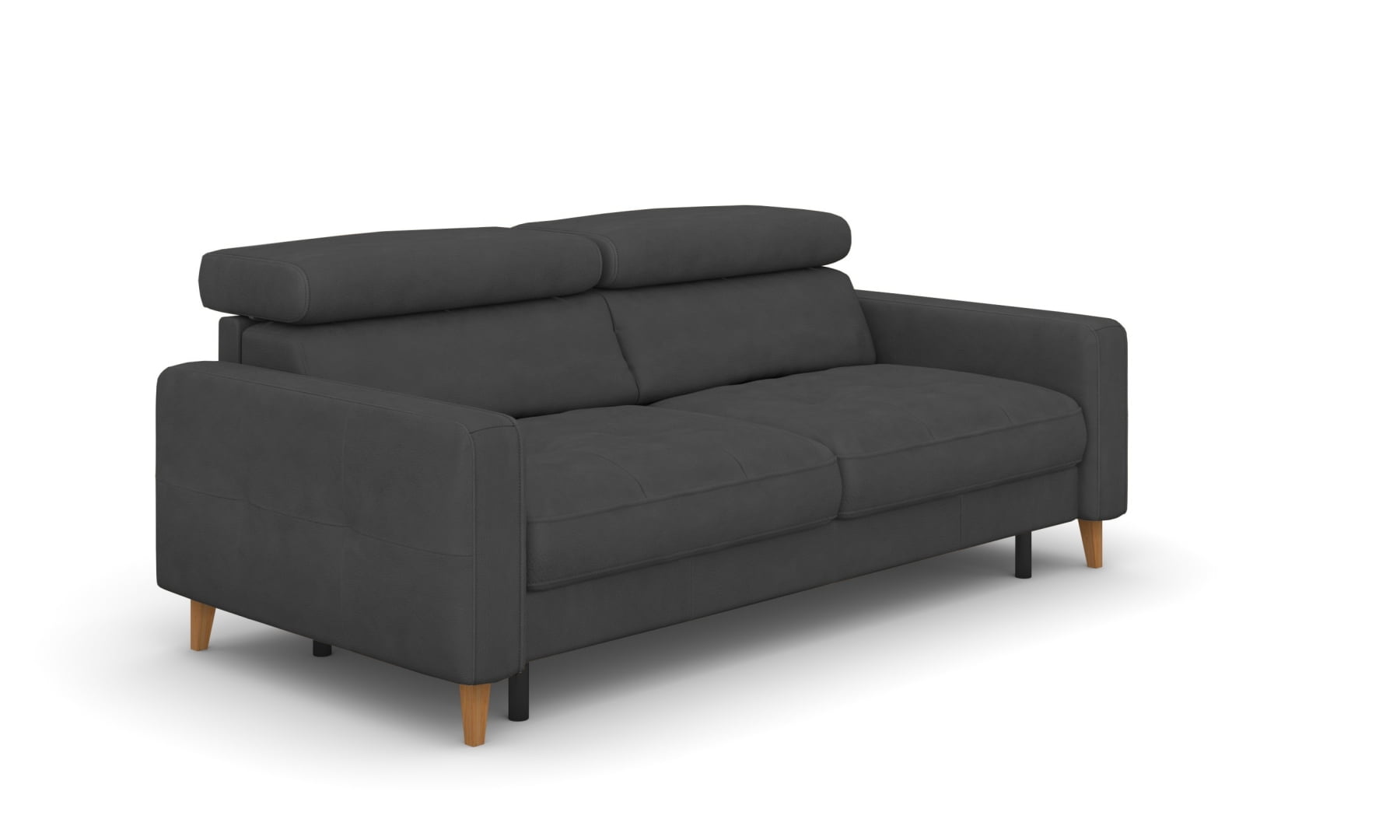 

Elegantní 3-místná pohovka pro každodenní spaní s matrací do obývacího pokoje Goya - Bydgoskie Meble