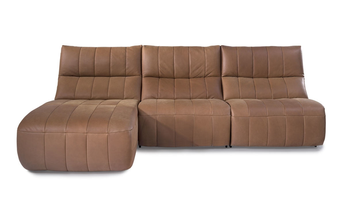 

Rohová sedací souprava levá s dvojitým elektricky výsuvným sedákem Camaro - Etap Sofa
