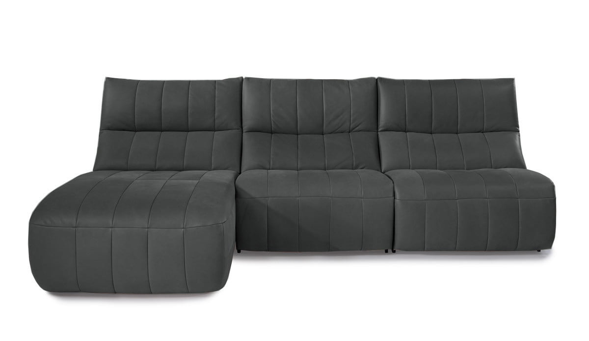 

Rohová sedací souprava levá s dvojitým elektricky výsuvným sedákem Camaro - Etap Sofa