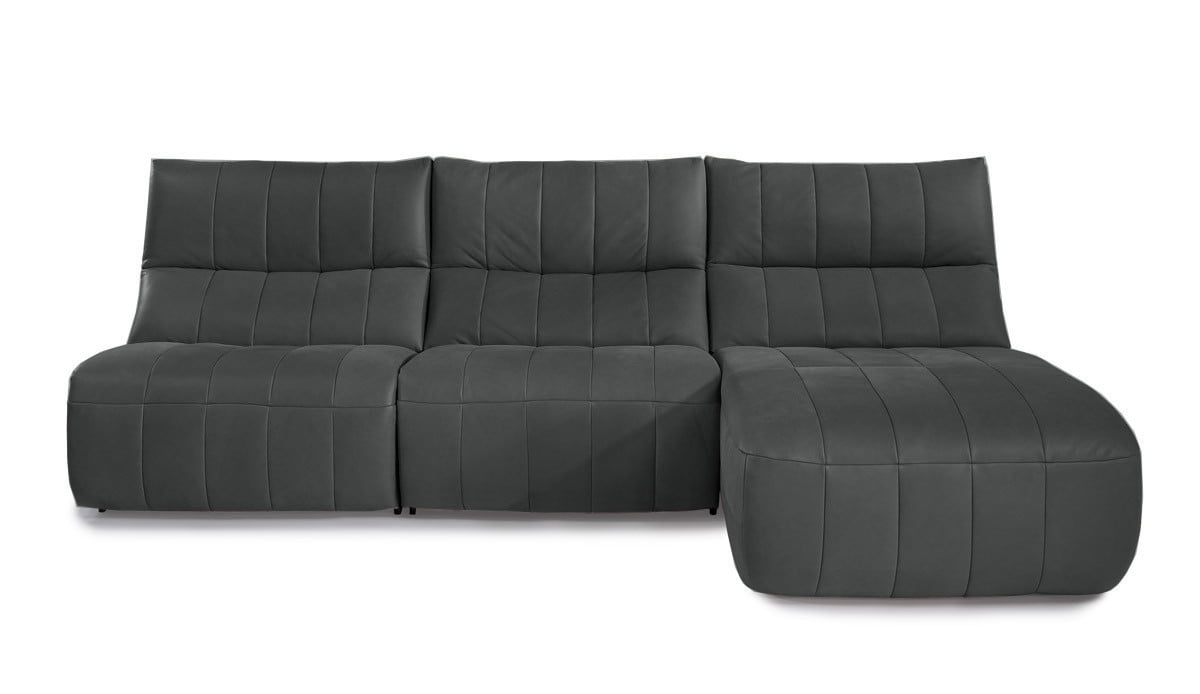 

Rohová sedací souprava pravá s dvojitým elektricky výsuvným sedákem Camaro - Etap Sofa