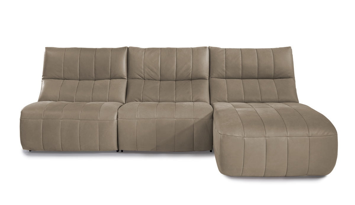 

Rohová sedací souprava pravá s dvojitým elektricky výsuvným sedákem Camaro - Etap Sofa