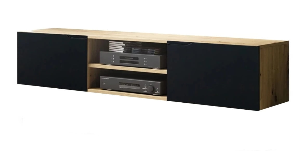 Závešný TV stolek Loftia Mini 160 - Meble Bogart