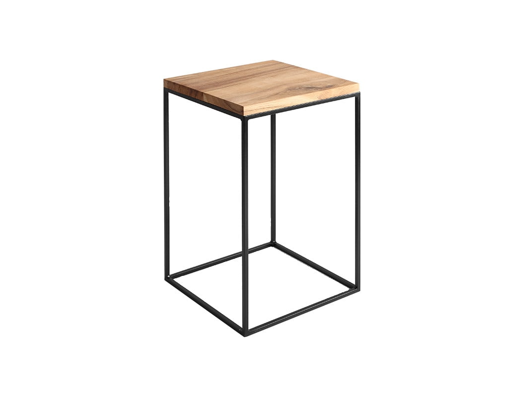 

Konferenční stolek na kovových rámech do obývacího pokoje Tensio Solid Wood 30 - CustomForm