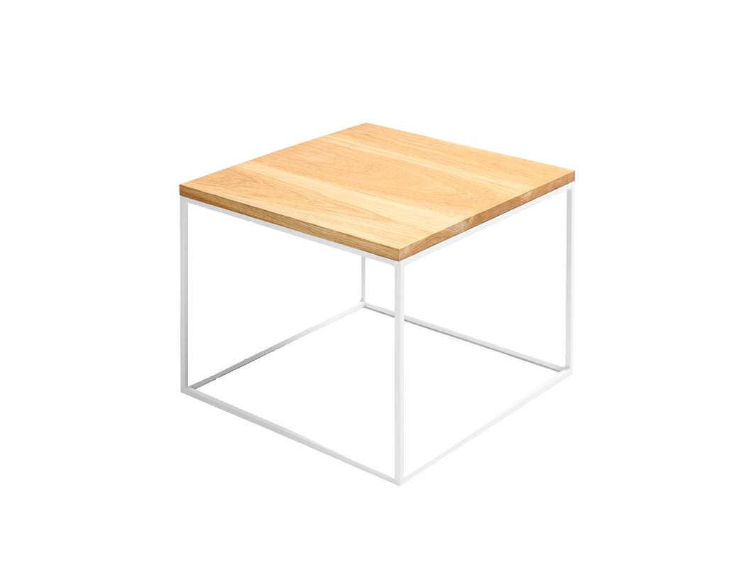 

Konferenční stolek na kovových rámech do obývacího pokoje Tensio Solid Wood 50 - CustomForm