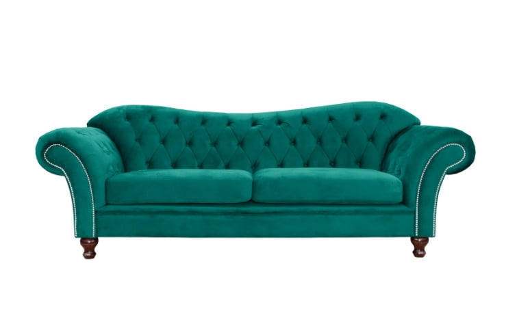 

Pohovka 3-místná rozkládací Chesterfield Sheffield - Meble Ropez
