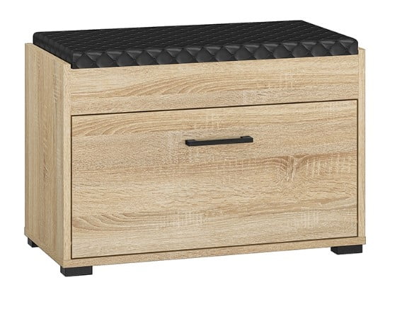 

Botník se zvedacím sedákem do předsíně Caro - ML Meble