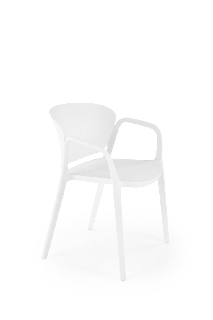 

Bílá židle K-491 - Halmar