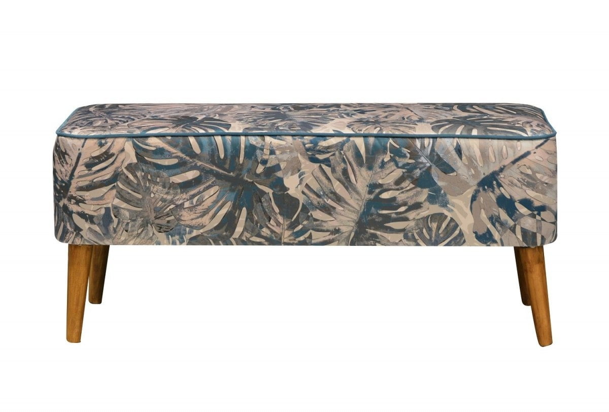 Lavice Monstera Blue 120 - Happy Barok
