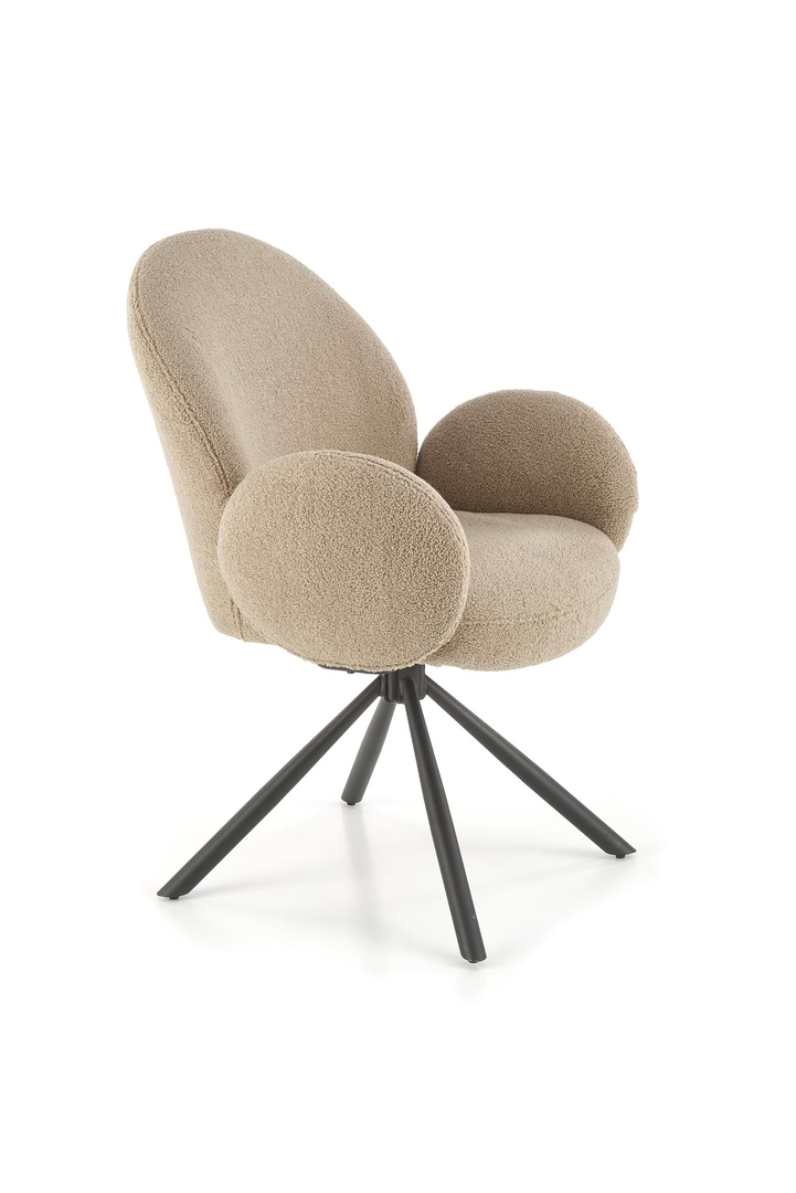 Levně Bežová židle K-498 - Halmar