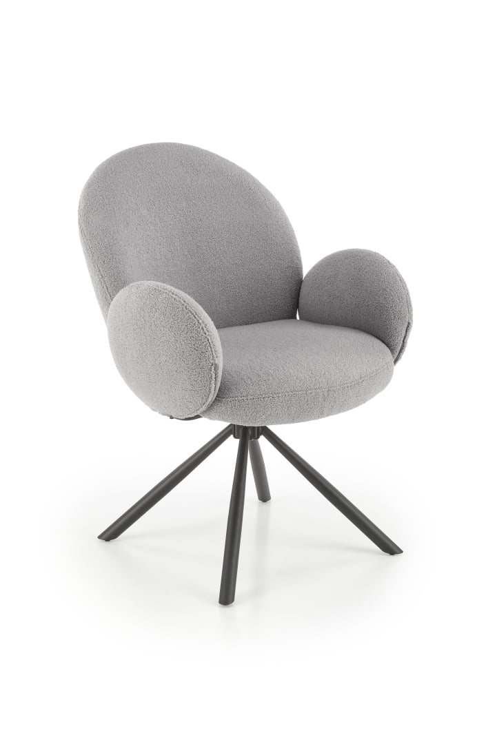 Popelavá židle K-498 - Halmar