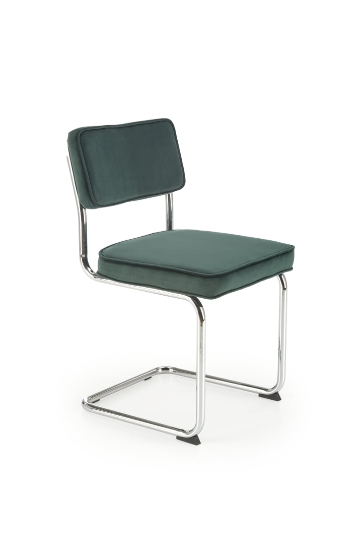 

Tmavězelená židle K-510 - Halmar