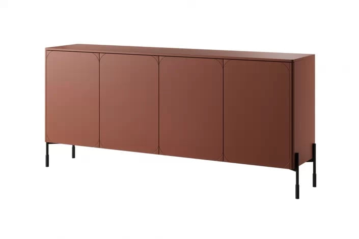 

Čtyřdveřová komoda s policemi Sonatia, 200 cm - Meble Bogart