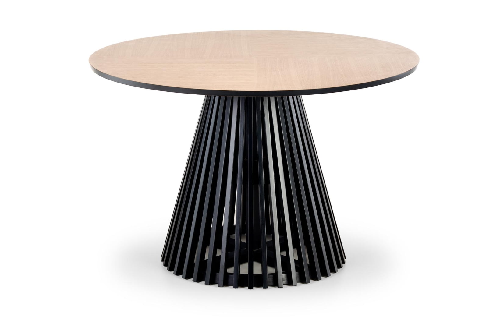 Designérský stůl Miyaki přírodní dub-černý - Halmar